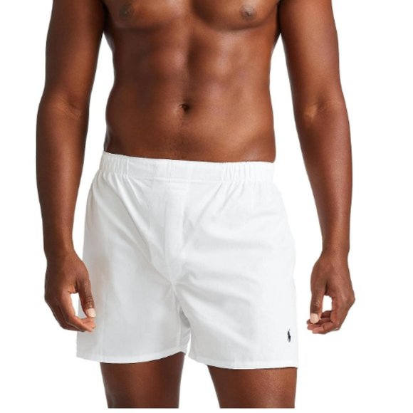EUC Men's Polo Ralph Lauren 100% Cotton Classic Fit Boxer White Size XL - Picture 2 of 15